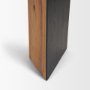 70893 - Tabor Natural Wood w/ Black Oak Waterfall Console Table