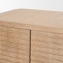 70837 - Sorina Reverse Fluted Light Brown Wood Accent Cabinet