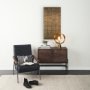 70596 - Roho Painted Gold Metal Wall Art