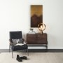 70599 - Rios Gold and Red Painted w/ Acid Wash Metal Wall Art