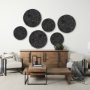 70612 - Into the Abyss I Dark Brown Wood 24" Wall Decor