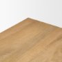 70839 - Tarro 84" Rectangular Light Brown Wood w/ Geometrical Base Dining Table