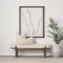 15054 - Blue Williow II by Studio M a Framed handmade Original Artwork