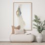 15321 - Can you See the Peace by Ira Havuka a Hand Embellished Textured Framed Art Print Matted under Glass