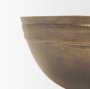70934 - Tomiko Decorative Brass Finished Cast Aluminum Round Bowls