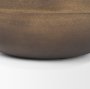 70934 - Tomiko Decorative Brass Finished Cast Aluminum Round Bowls