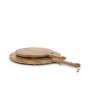 70936 - Karana Natural Solid Wood Round Serving Boards
