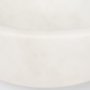 70940 - Katora Large Premium Solid White Marble Bowl