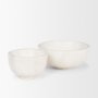 70940 - Katora Large Premium Solid White Marble Bowl