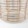70933 - Troian Large Rattan Wrapped Glass Bottle