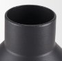 70945 - Tosca Small Matte Black Metal Vase
