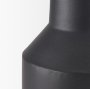 70945 - Tosca Small Matte Black Metal Vase