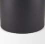 70945 - Tosca Small Matte Black Metal Vase
