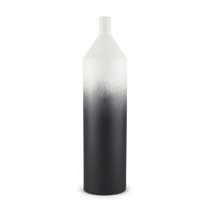  w/ Black Ombre Metal Vase