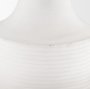 70957 - Toru Medium White w/ Grey Ombre Metal Vase
