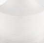 70958 - Toru Tall White w/ Grey Ombre Metal Vase