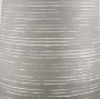 70958 - Toru Tall White w/ Grey Ombre Metal Vase
