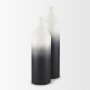 70954 -  w/ Black Ombre Metal Vase