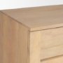 70826 - Suri Light Brown Wood w/ Glass Doors Sideboard