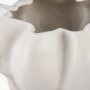70973 - Vanna Sculptural Cream Glazed Ceramic Vase