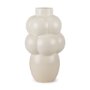 70974 - Ulvi Cream Glazed Bubble Ceramic Vase