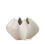 70975 - Ulrich Sculptural Cream Glazed Ceramic Vase