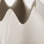 70975 - Ulrich Sculptural Cream Glazed Ceramic Vase