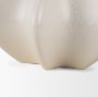 70975 - Ulrich Sculptural Cream Glazed Ceramic Vase