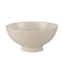70977 - Tyren Cream Glazed Decorative Round Ceramic Bowl
