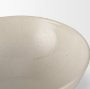 70977 - Tyren Cream Glazed Decorative Round Ceramic Bowl