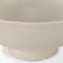 70977 - Tyren Cream Glazed Decorative Round Ceramic Bowl