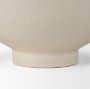 70977 - Tyren Cream Glazed Decorative Round Ceramic Bowl