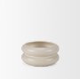 70979 - Twyla Short Cream Glazed Ring Pot