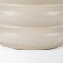 70980 - Twyla Tall Cream Glazed Ring Pot