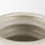 70981 - Twyla Short Cream Glazed Floor Vase