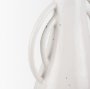 70985 - Urvi Tall Off White Speckled Asymmetrical Ceramic Vase