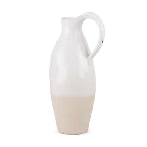 70986 - Valora Black Speckled Cream w/ Light Beige Ceramic Jug