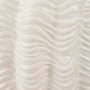 70987 - Velia Short Seashell Sculptural Cream Glazed Ceramic Vase