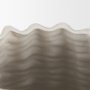 70988 - Velia Tall Seashell Sculptural Cream Glazed Ceramic Vase