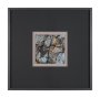 15421 - Passtime II by Mercana Studio a Hand Embelished Textured Framed Art Print Matted under Glass