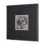 15421 - Passtime II by Mercana Studio a Hand Embelished Textured Framed Art Print Matted under Glass
