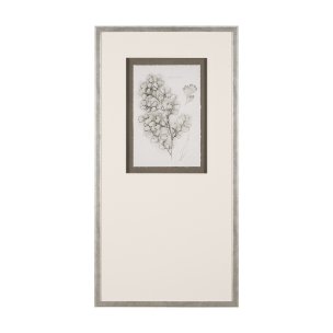 Fern Study IV (Capillus Veneris) Mercana Studio Hand Embelished Framed Art Print Matted under Glass