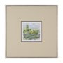 15430 - Vibrant View III by Mercana Studio a Hand Embelished Textured Framed Art Print Matted under Glass