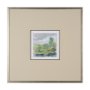15431 - Vibrant View IV by Mercana Studio a Hand Embelished Textured Framed Art Print Matted under Glass
