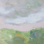 15431 - Vibrant View IV by Mercana Studio a Hand Embelished Textured Framed Art Print Matted under Glass