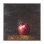 102632-L - Lonely Pomegranate by Mercana Studio a Hand Embellished Textured Canvas