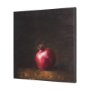 102632-L - Lonely Pomegranate by Mercana Studio a Hand Embellished Textured Canvas