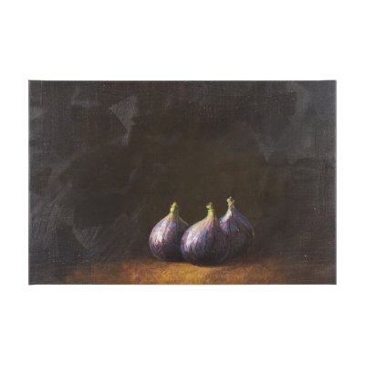 102633-L - Lonely Figs by Mercana Studio a Hand Embellished Textured Canvas
