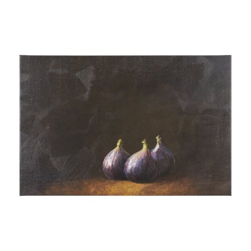 102633-L - Lonely Figs by Mercana Studio a Hand Embellished Textured Canvas