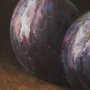 102633-L - Lonely Figs by Mercana Studio a Hand Embellished Textured Canvas